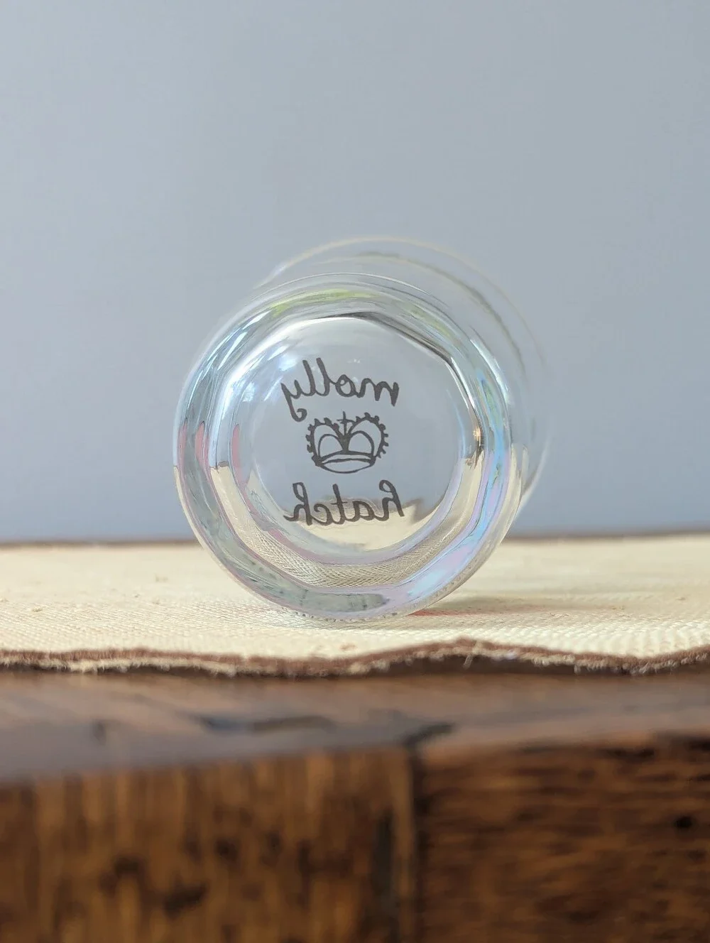 Anthropologie Menagerie Molly Hatch Hello Friend Canoe Juice Glass